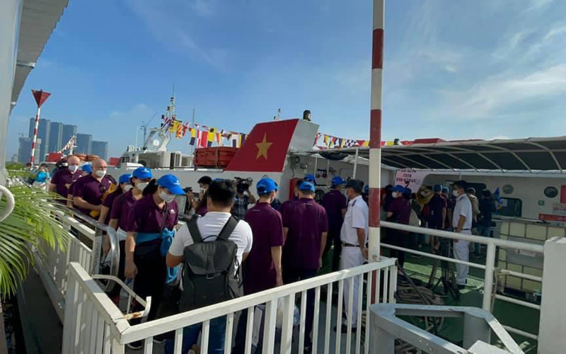 胡志明市重启水路旅游线路